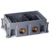 Legrand - Wiremold 880S2 OmniBox Series Two-Gang Stamped Steel Floor Box